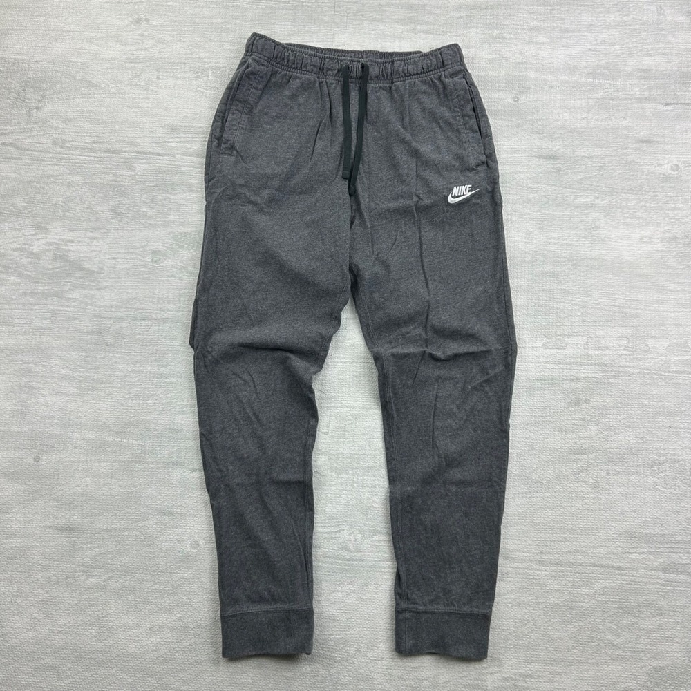 Nike Sweatpants Adult Small Gray Training Small Swoosh Joggers Gym Essential